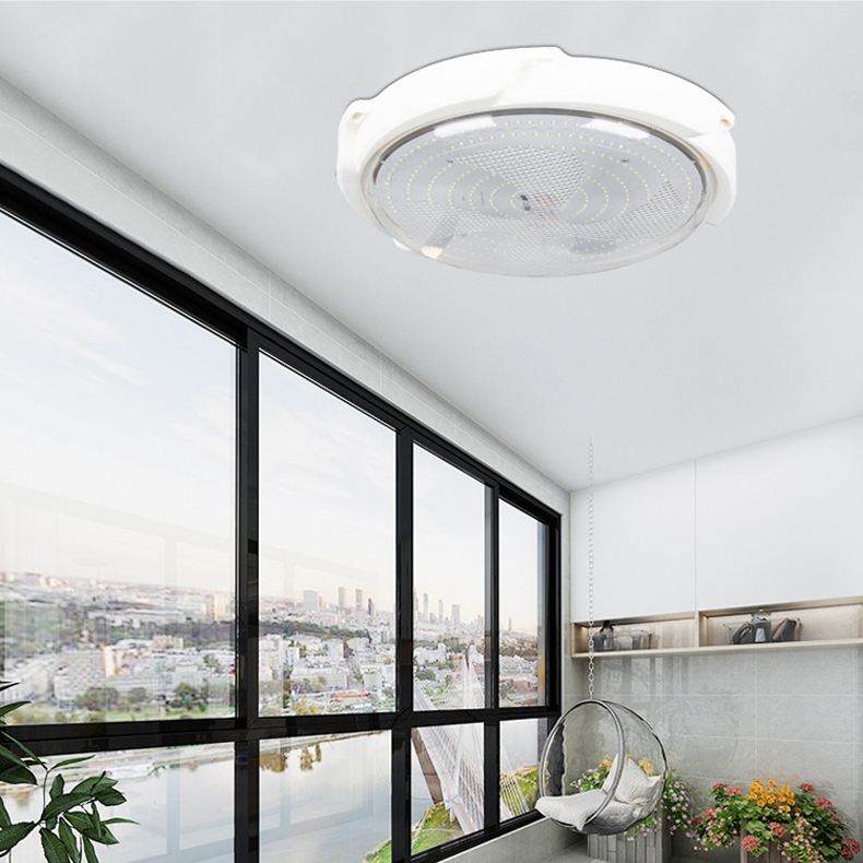 Solar indoor ceiling lights